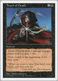 Touch of Death - Fifth Edition - Magic: The Gathering card