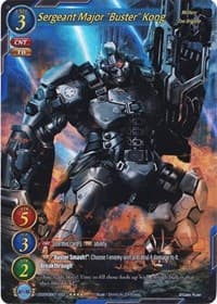 Sergeant Major "Buster" Kong (Full Art) - Dawn of the Multiverse Alliance - Gate Ruler card