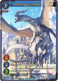 White Dragon of Wales (Extended Art) - Dawn of the Multiverse Alliance - Gate Ruler card