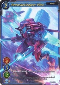 Mechanized Dragoon "Viktor" (Extended Art) - Dawn of the Multiverse Alliance - Gate Ruler card