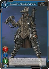 Specialist "Spotter" Giraffe - Dawn of the Multiverse Alliance - Gate Ruler card
