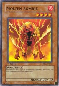 Molten Zombie - Structure Deck: Blaze of Destruction - YuGiOh card
