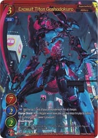 Exosuit Titan Gashadokuro (Full Art) - Dawn of the Multiverse Alliance - Gate Ruler card