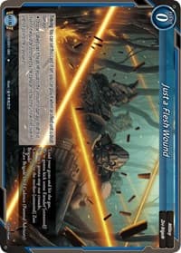 Just a Flesh Wound - Dawn of the Multiverse Alliance - Gate Ruler card