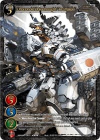 Draconoid Dreadnaught "Aramisaki" (Uber Rare) - Dawn of the Multiverse Alliance - Gate Ruler card