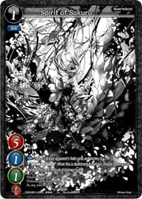 Spirit of Sakura (Uber Rare) - Dawn of the Multiverse Alliance - Gate Ruler card