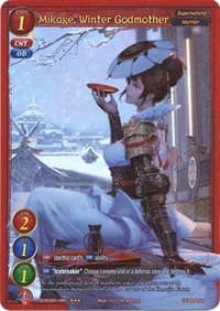 Mikage, Winter Godmother (Extended Art) - Dawn of the Multiverse Alliance - Gate Ruler card
