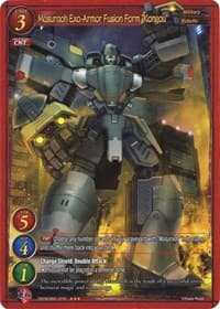Masuraoh Exo-Armor Fusion Form "Kongou" (Extended Art) - Dawn of the Multiverse Alliance - Gate Ruler card