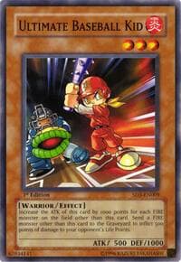 Ultimate Baseball Kid - Structure Deck: Blaze of Destruction - YuGiOh card