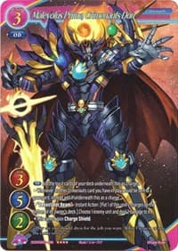 Malevolus Prime, Crimenauts Don (Full Art) - Dawn of the Multiverse Alliance - Gate Ruler card