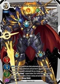 Malevolus Prime, Crimenauts Don (Uber Rare) - Dawn of the Multiverse Alliance - Gate Ruler card