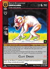 Chupacabra - Cryptid Nation: Kickstarter Edition - MetaZoo card