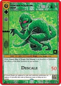 Lizard Man Of Scape Ore Swamp - Cryptid Nation: Kickstarter Edition - MetaZoo card