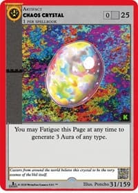 Chaos Crystal - Cryptid Nation: Kickstarter Edition - MetaZoo card
