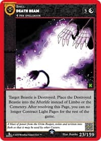 Death Beam - Cryptid Nation: Kickstarter Edition - MetaZoo card