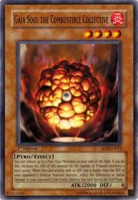 Gaia Soul the Combustible Collective - Structure Deck: Blaze of Destruction - YuGiOh card