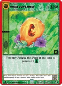 Forest God's Amber - Cryptid Nation: Kickstarter Edition - MetaZoo card