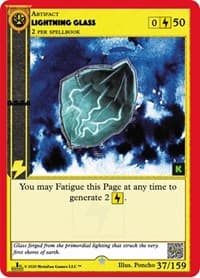 Lightning Glass - Cryptid Nation: Kickstarter Edition - MetaZoo card