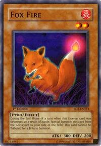 Fox Fire - Structure Deck: Blaze of Destruction - YuGiOh card
