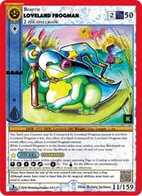 Loveland Frogman - Cryptid Nation: Kickstarter Edition - MetaZoo card