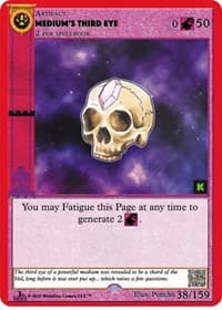 Medium's Third Eye - Cryptid Nation: Kickstarter Edition - MetaZoo card