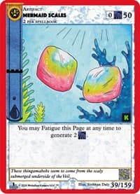 Mermaid Scales - Cryptid Nation: Kickstarter Edition - MetaZoo card