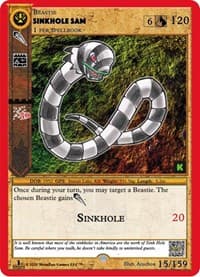 Sinkhole Sam - Cryptid Nation: Kickstarter Edition - MetaZoo card