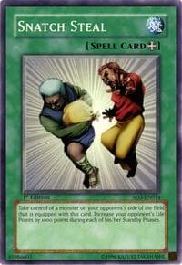 Snatch Steal - Structure Deck: Blaze of Destruction - YuGiOh card