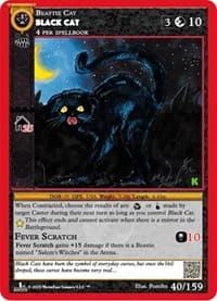 Black Cat - Cryptid Nation: Kickstarter Edition - MetaZoo card
