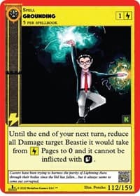 Grounding - Cryptid Nation: Kickstarter Edition - MetaZoo card