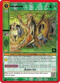 Hide Behind - Cryptid Nation: Kickstarter Edition - MetaZoo card