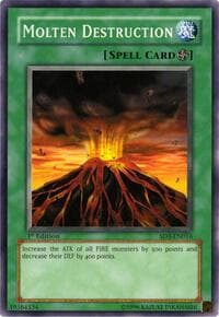 Molten Destruction - Structure Deck: Blaze of Destruction - YuGiOh card
