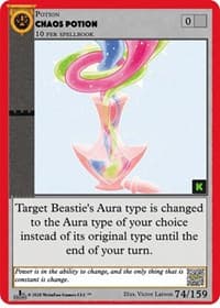Chaos Potion - Cryptid Nation: Kickstarter Edition - MetaZoo card