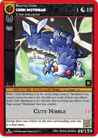 Chibi Mothman - Cryptid Nation: Kickstarter Edition - MetaZoo card