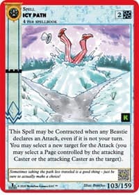Icy Path - Cryptid Nation: Kickstarter Edition - MetaZoo card