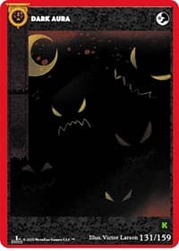 Dark Aura - Cryptid Nation: Kickstarter Edition - MetaZoo card