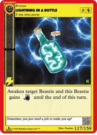 Lightning in a Bottle - Cryptid Nation: Kickstarter Edition - MetaZoo card