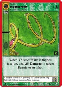 Thorned Whip - Cryptid Nation: Kickstarter Edition - MetaZoo card