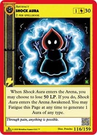 Shock Aura - Cryptid Nation: Kickstarter Edition - MetaZoo card