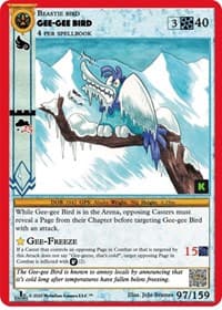 Gee-Gee Bird - Cryptid Nation: Kickstarter Edition - MetaZoo card
