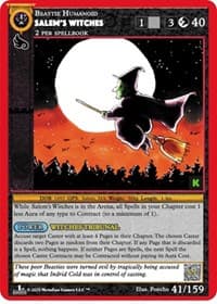 Salem's Witches - Cryptid Nation: Kickstarter Edition - MetaZoo card