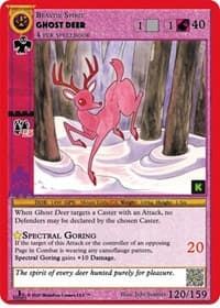 Ghost Deer - Cryptid Nation: Kickstarter Edition - MetaZoo card