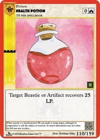 Health Potion - Cryptid Nation: Kickstarter Edition - MetaZoo card