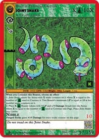 Joint Snake - Cryptid Nation: Kickstarter Edition - MetaZoo card