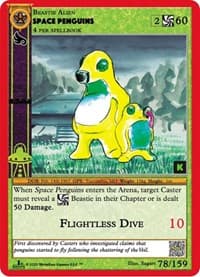 Space Penguins - Cryptid Nation: Kickstarter Edition - MetaZoo card