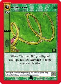 Thorned Whip - Cryptid Nation: Kickstarter Edition Tribal Theme Decks - MetaZoo card