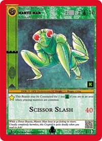 Mantis Man - Cryptid Nation: Kickstarter Edition Tribal Theme Decks - MetaZoo card