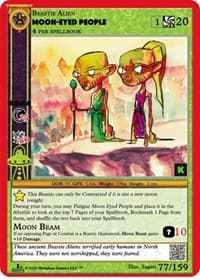 Moon-Eyed People - Cryptid Nation: Kickstarter Edition - MetaZoo card