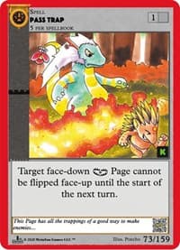 Pass Trap - Cryptid Nation: Kickstarter Edition - MetaZoo card