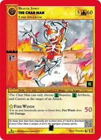The Char Man - Cryptid Nation: Kickstarter Edition Tribal Theme Decks - MetaZoo card